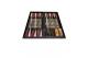 BACKGAMMON-CHESS WALNUT LEATHER